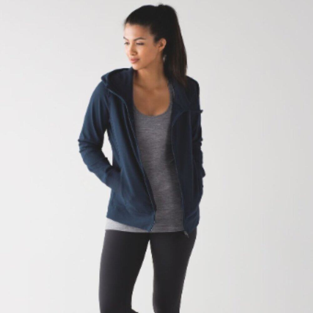 Lululemon Belle Inkwell/Navy Hoodie Size 8